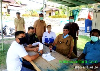 Pemdes Penuba Kecamatan Selayar Bentuk Tim Penanganan Covid-19