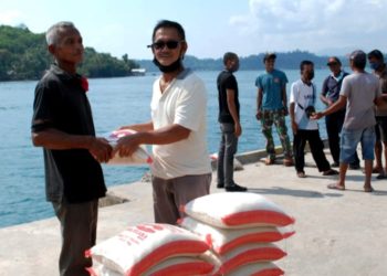 Pembina Utama Bantu 3 Ton Beras, Ini Ucapan Ketua Korwil HI-MR Lingga