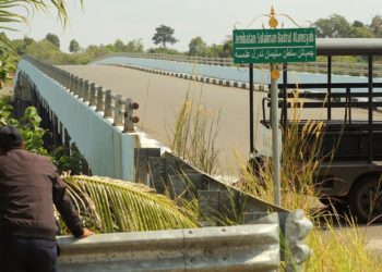 Pemprov Kepri perbaiki sebagian Jembatan II Pulau Dompak