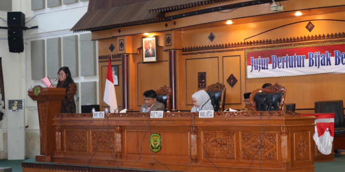 DPRD Kota Tanjungpinang Rapat Paripurna Kedua Penyampaian Laporan Hasil Reses