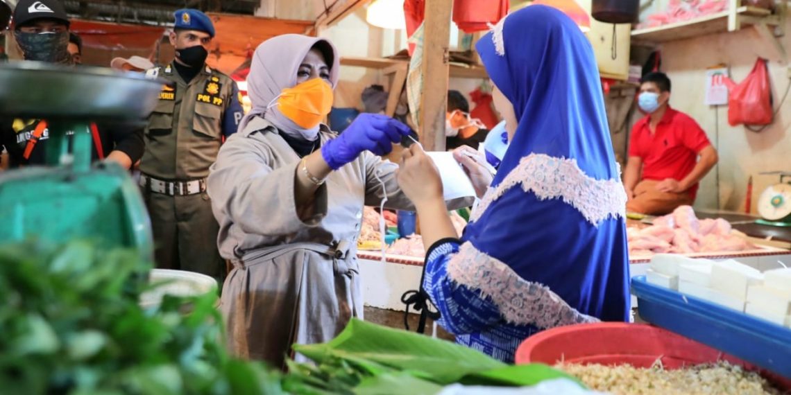 Jelang Idul Fitri, Plt. Walikota Sidak Pasar Baru Tanjungpinang