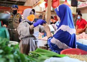 Jelang Idul Fitri, Plt. Walikota Sidak Pasar Baru Tanjungpinang