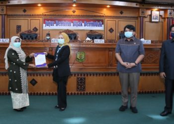 Rapat Paripurna DPRD Tanjungpinang, Mengesahkan Anggaran Penanganan Covid-19