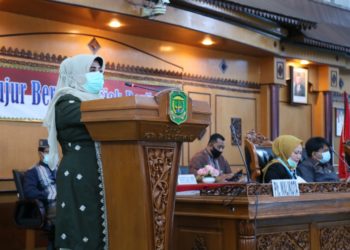 DPRD Kota Tanjungpinang Gelar Rapat Paripurna, Rahma Sampaikan LKPJ Walikota Tahun Anggaran 2019