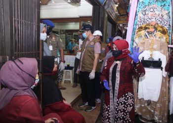 Jelang New Normal, Rahma Tinjau Pasar Jalan Merdeka