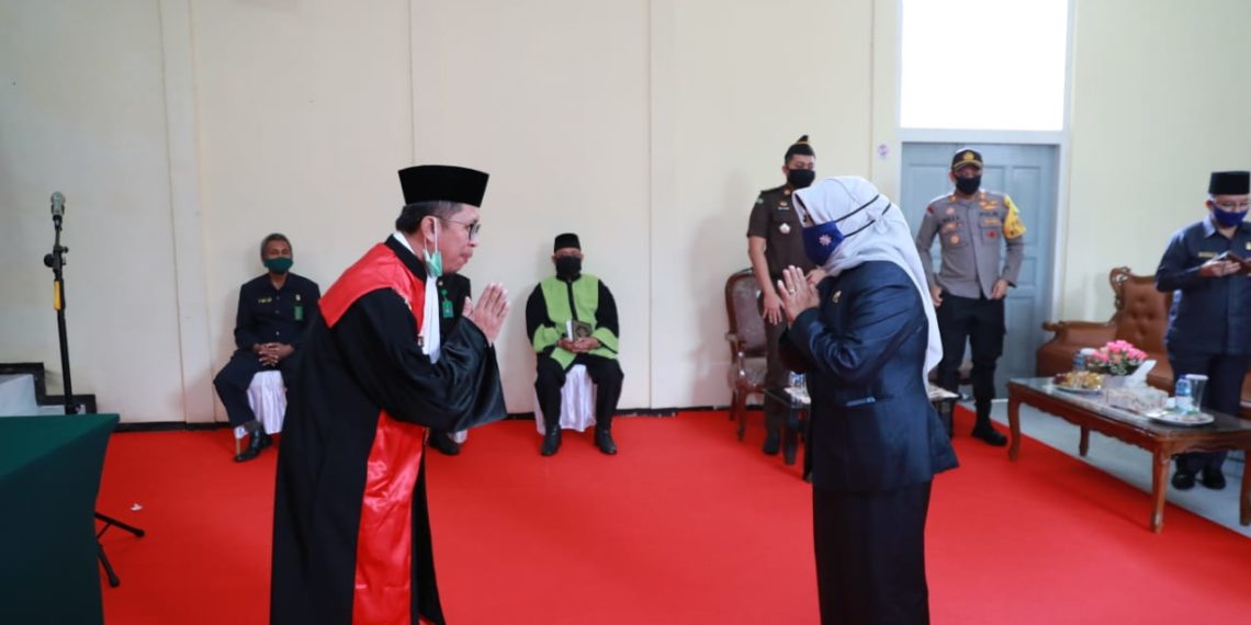 Pelantikan Wakil Ketua PN Tanjungpinang, Rahma: Selamat Bertugas dan Terus Bersinergi