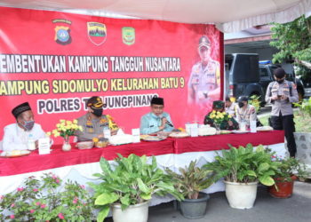 Kampung Sidomulyo Ditetapkan Sebagai Kampung Tangguh Nusantara