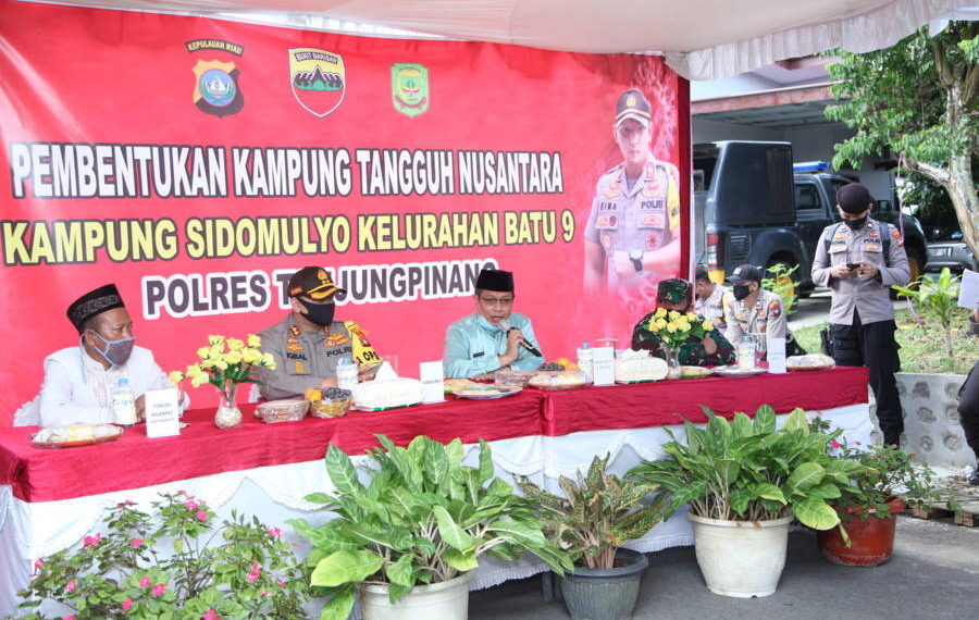 Kampung Sidomulyo Ditetapkan Sebagai Kampung Tangguh Nusantara