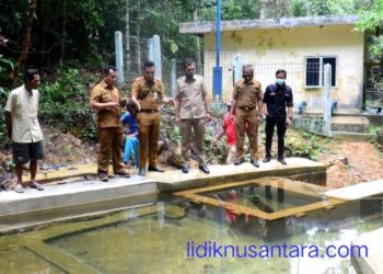 Tanggapi Keluhan Warga Tanjung Mana, Wakil Bupati Lingga Tinjau Lokasi Sumber Mata Air Bersih