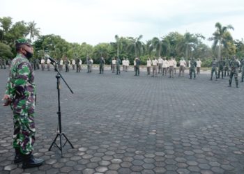 Asrena Danlantamal IV Beri Pengarahan pada Segenap Prajurit dan PNS Lantamal IV