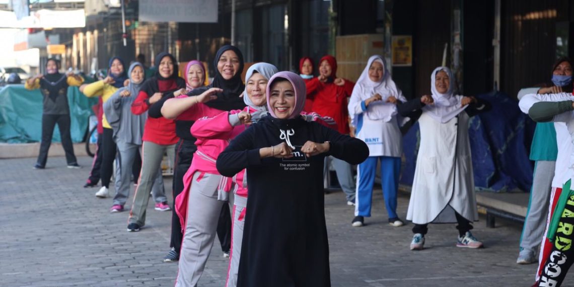 Rahma: Senam boleh, Jaga Jarak dan Patuhi Protokol Kesehatan itu Wajib