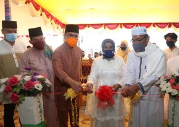 Resmikan Kios Ekonomi Jamaah, Rahma Harap dapat Makmurkan Mesjid dan Ekonomi Masyarakat