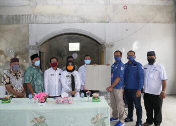 Surau Nurul Ilmi Terima Bantuan Material dari PT. Angkasa Pura II