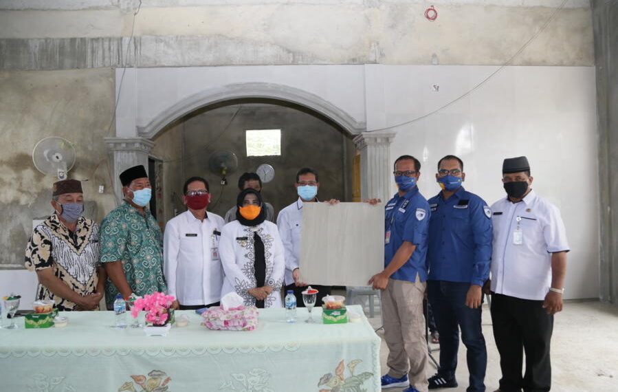 Surau Nurul Ilmi Terima Bantuan Material dari PT. Angkasa Pura II