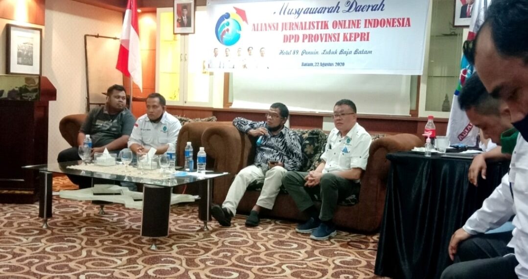 Gelar Kegiatan Musda 2020, Ini Yang Dipaparkan Ketua Pembina DPD AJOI Kepri