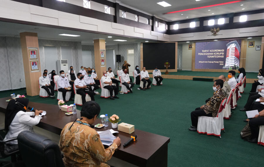KPK Gelar Rakor Pencegahan Korupsi Terintegrasi di Pemko Tanjungpinang