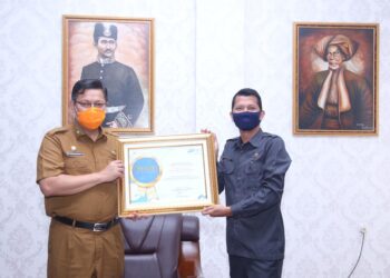 Sensus Penduduk Online 2020 Sukses, Pemko Tanjungpinang Terima Penghargaan