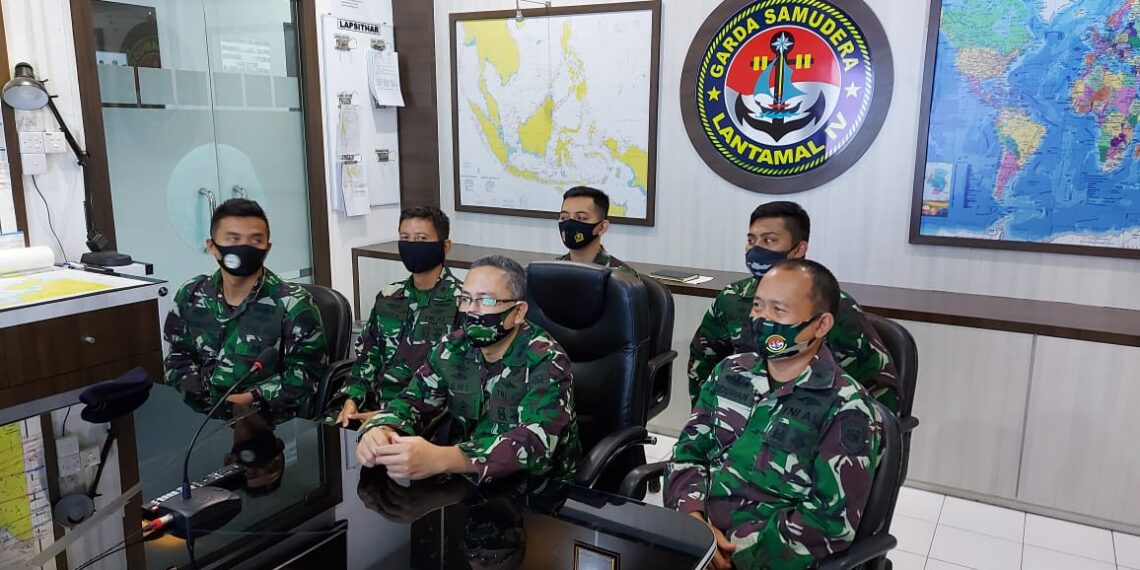 Kadiskum Lantamal IV Ikuti Webinar Pencegahan dan Penanganan Pencemaran di Laut