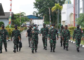 Wadanlantamal IV Ikuti Penutupan Latihan Perang Ranjau