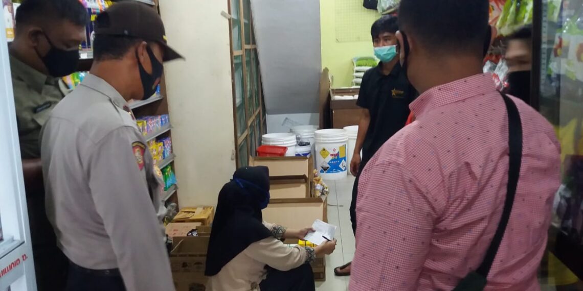 Pelanggar Protokol Kesehatan dapat Teguran Polsek Bukit Bestari saat OPS Yustisi