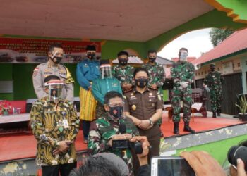 Aspotmar Danlantamal IV Hadiri Acara Baksos Kogabwilhan I