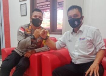 Ini Ungkapan Kapolsek Tanjungpinang Timur AKP Firudin, Dikala Ketua Gempar Tanjungpinang Berkunjung