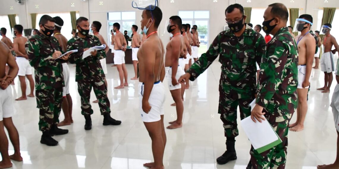 Brigjen TNI Harnoto, S.Sos, Pimpin Langsung Sidang  Parade Secata PK Gel II tahun 2020