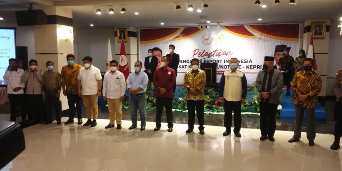 Pjs Gubernur Kepri Bahtiar, Hadiri Pelantikan Pengurus ESI se- Kepri