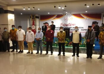 Pjs Gubernur Kepri Bahtiar, Hadiri Pelantikan Pengurus ESI se- Kepri