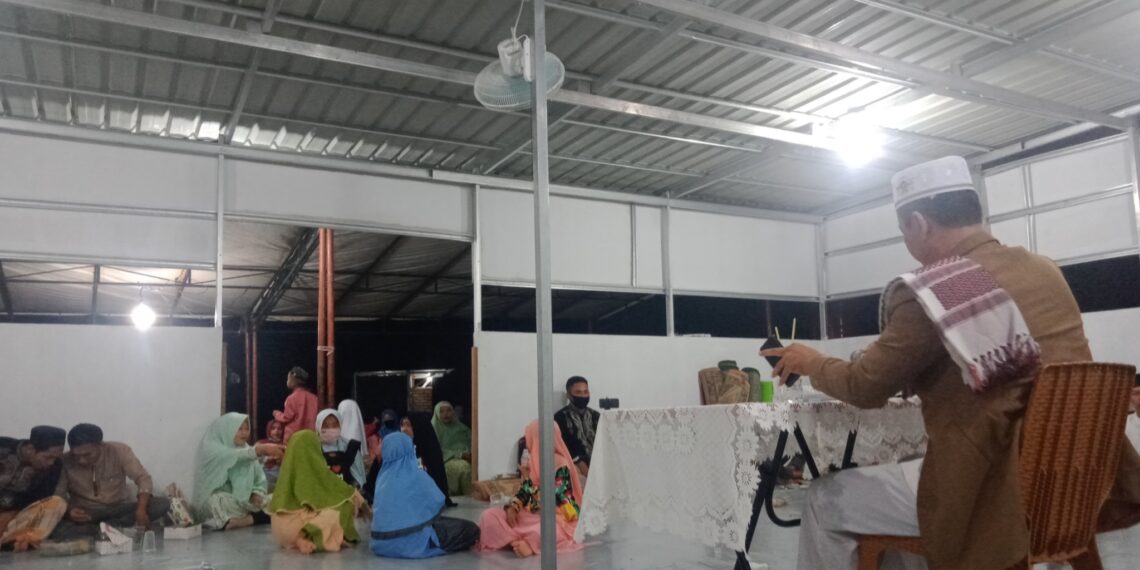 Bangunaan Masjid Baitul ‘Izzah Baru Seadanya, Peringati Maulid Nabi Muhamad SAW 1442 H Berjalan Baik