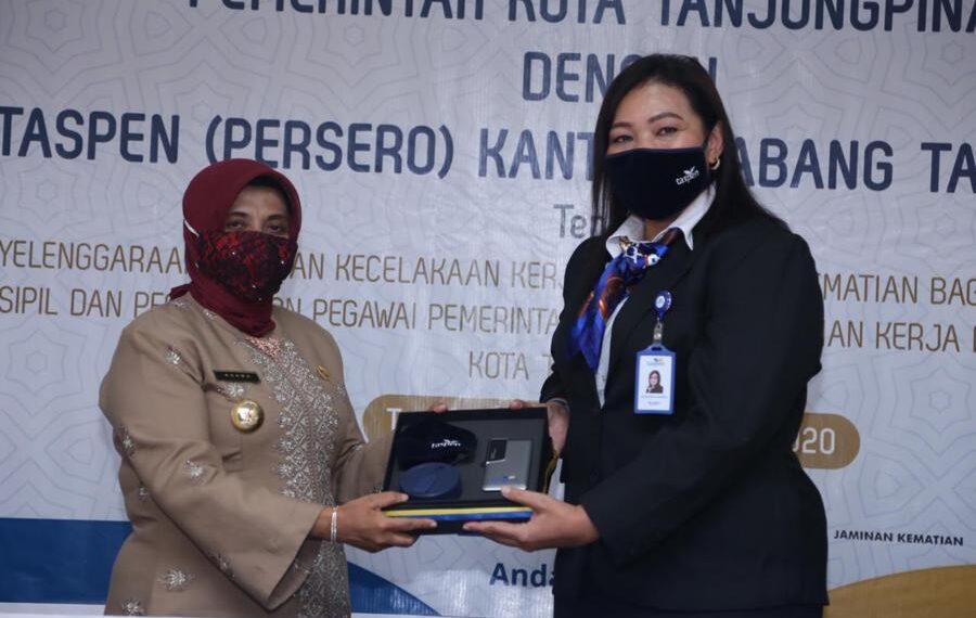 Pegawai Non ASN Pemko Tanjungpinang Didaftarkan Jadi Peserta JKK dan JKM PT. Taspen