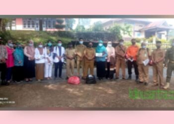 Gerakan Bagi Masker Se-provinsi Kepri, Ini yang Dilakukan Kecamatan Selayar