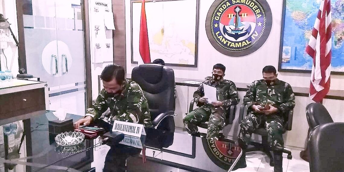 Danlantamal IV Ikuti Taklimat Awal Wasrik BPK RI