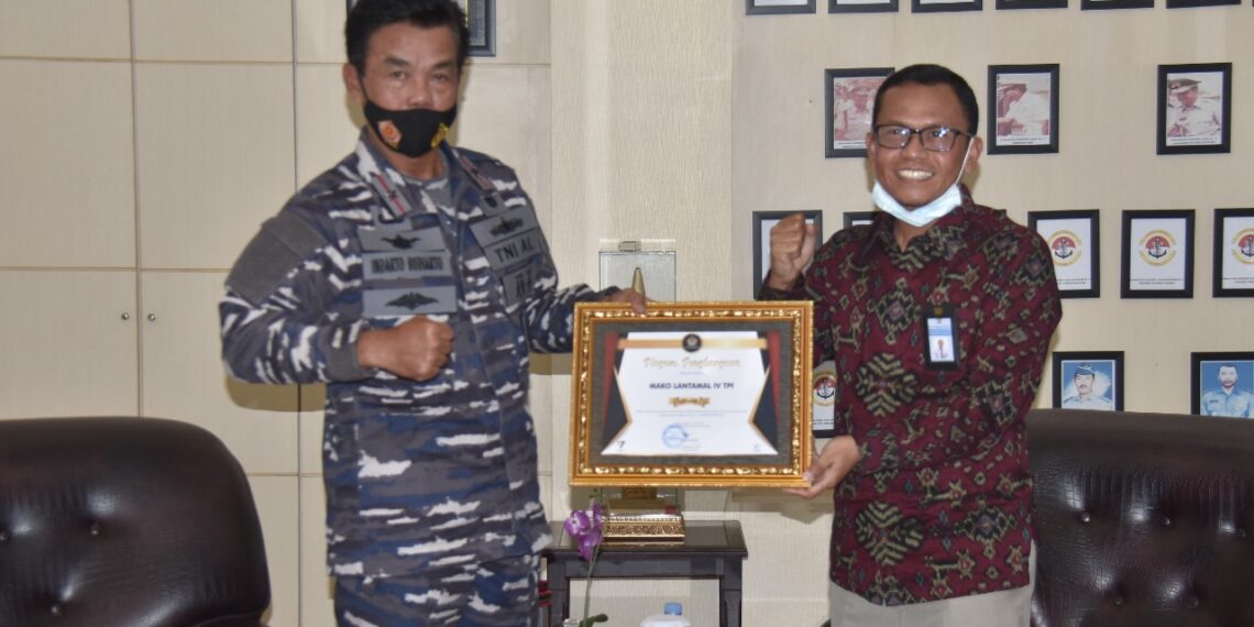 Lantamal IV Dapat Penghargaan Peringkat II Penyerapan Anggaran TA 2020
