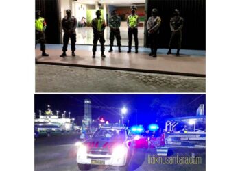 Dalam Rangka Imlek 2021, Polres Lingga Gelar Pengamanan Vihara dan Patroli Gabungan Skala Besar