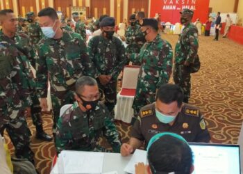 Wadanlantamal IV Terima Vaksin Sinovac Tahap II Termin 1 di Kepri