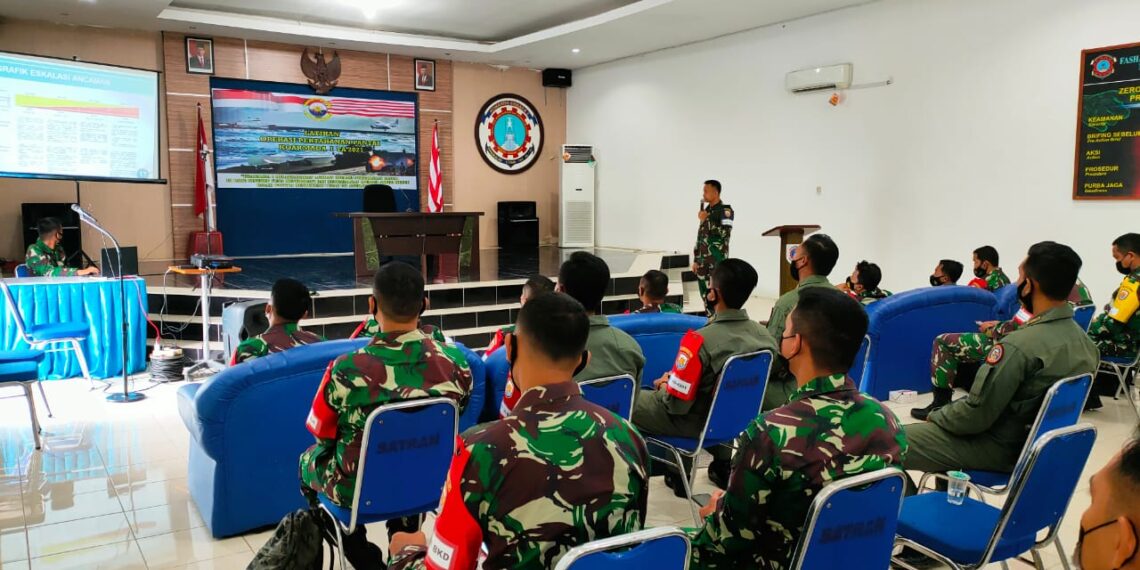 Wadanlantamal IV Hadiri Pembukaan Latihan Opshantai Koarmada I 2021