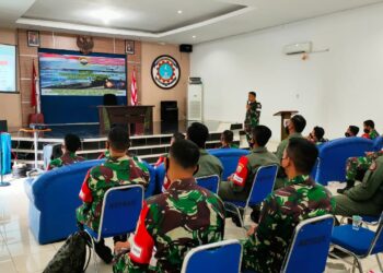 Wadanlantamal IV Hadiri Pembukaan Latihan Opshantai Koarmada I 2021