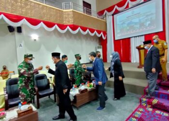 Wadanlantamal IV Hadiri Rapat Paripurna DPRD Provinsi Kepri