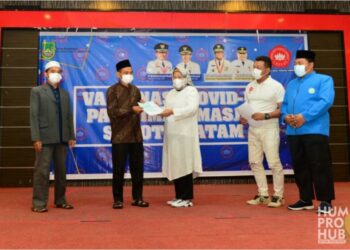 Terima Kasih Wagub Marlin untuk Tenaga Kesehatan