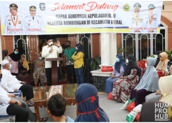 Gubernur Ansar Ahmad Mengapresiasi Untuk Saling Membantu dan Saling Menjaga dengan Protokol Kesehatan