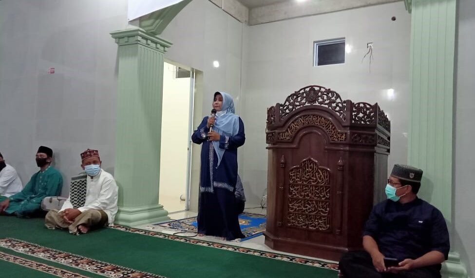 Hadiri Tarhib Ramadan di Surau Nurul Ilmi, Rahma: Jaga Kesehatan saat Bulan Puasa