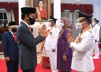 Ansar Mohon Doa, Jokowi Ucap Selamat Bekerja