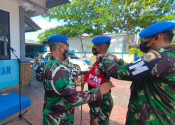 Pom Lantamal IV Gelar Apel Satgassus Covid-19 dan Pengamanan Idul Fitri