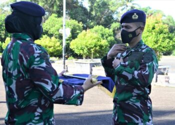 Letkol Laut (P) Puji Basuki Resmi Jabat Komandan Lanal Tanjung Balai Karimun