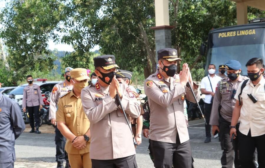 Dalam Rangka NASI KAPAU, Kapolda Kepri Kunjungi Lingga