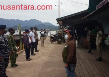 Tim Satgas Covid-19 Lingga Utara Gelar Razia Yustisi