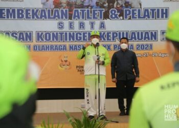 Lepas Kontingen PON ke Papua, Gubernur Ansar: Beri Kebanggaan untuk Kepri