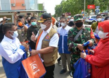 Kedatangan Kepala BNPB Disambut Wagub Marlin