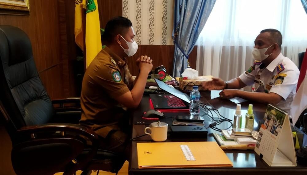 Wabup Lingga Terima Laporan Kadishub, Bersiap Buka Blocking Area